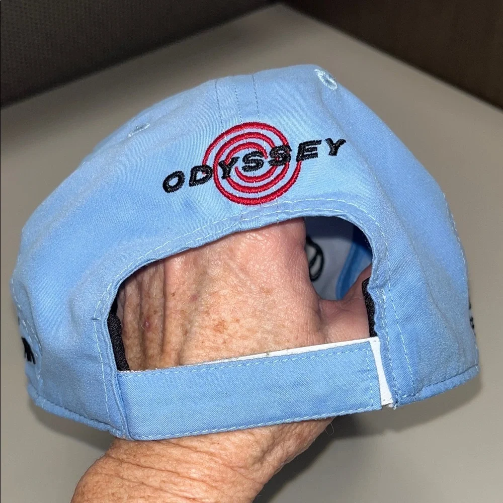 Callaway Sky Blue Golf Hat with Velcro back